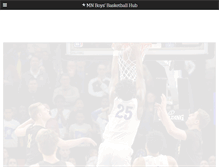 Tablet Screenshot of mnbasketballhub.com